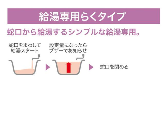 鹿児島のダイキンエコキュート 給湯専用らくタイプ